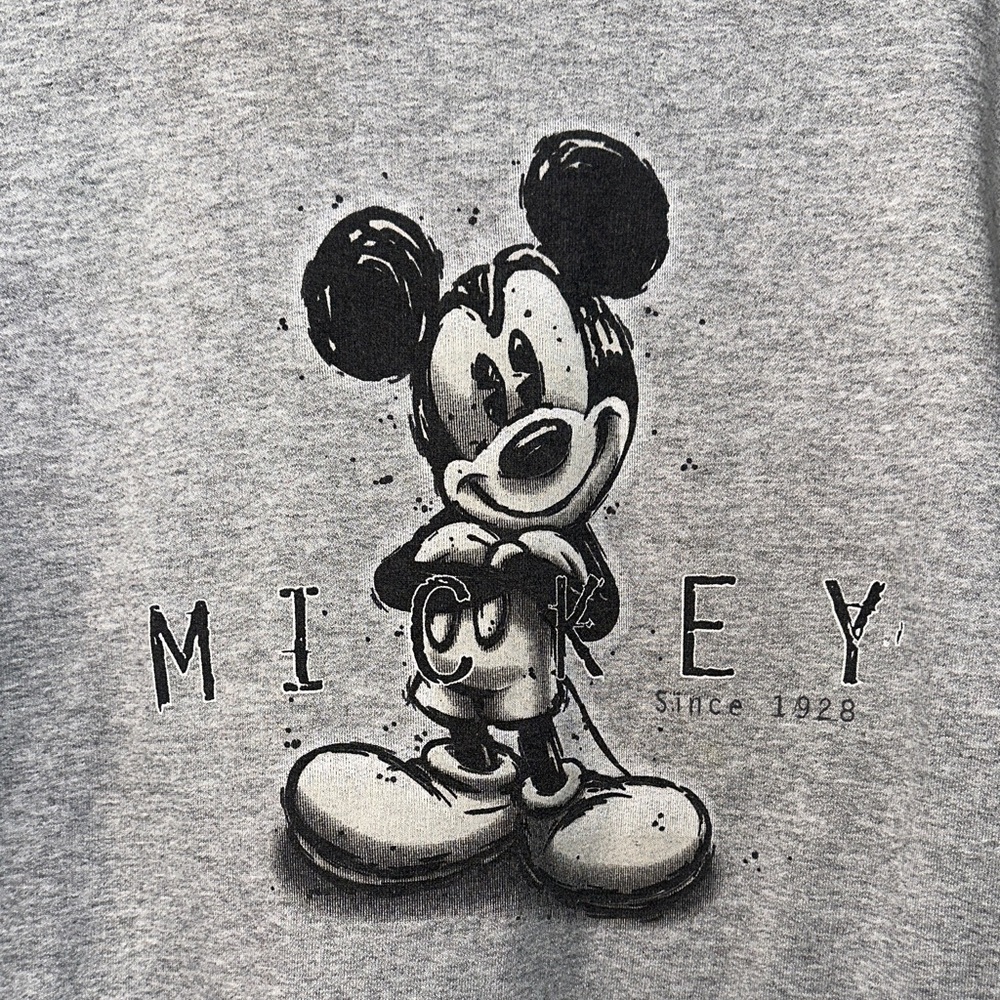Disney Mickey Mouse‎ Crewneck Sweater - Gray - Picture 2 of 6